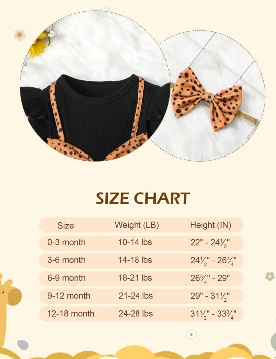 Queenstyle Newborn Baby Girl Clothes, Long Sleeve Ruffle Romper Jumpsuit Cute Infant Girl Fall Winter Outfits with Headband - Image 7